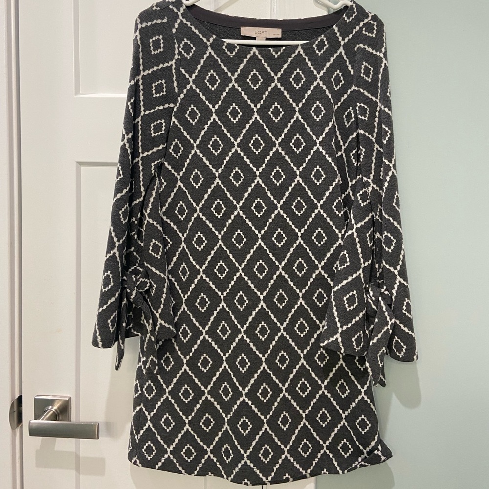 LOFT 3/4 Sleeve Dress - Size XS Petite